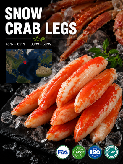 Alaskan snow crab legs