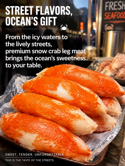 Alaskan snow crab legs