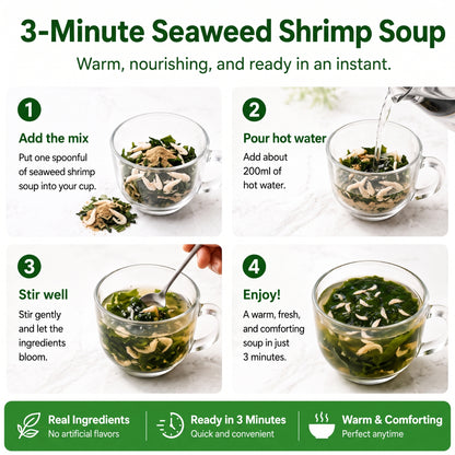 Nourishing Gut Health Seaweed Soup - Multiple Flavors