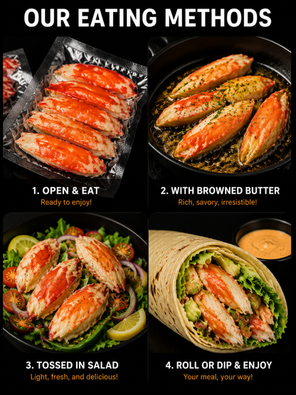 Alaskan snow crab legs