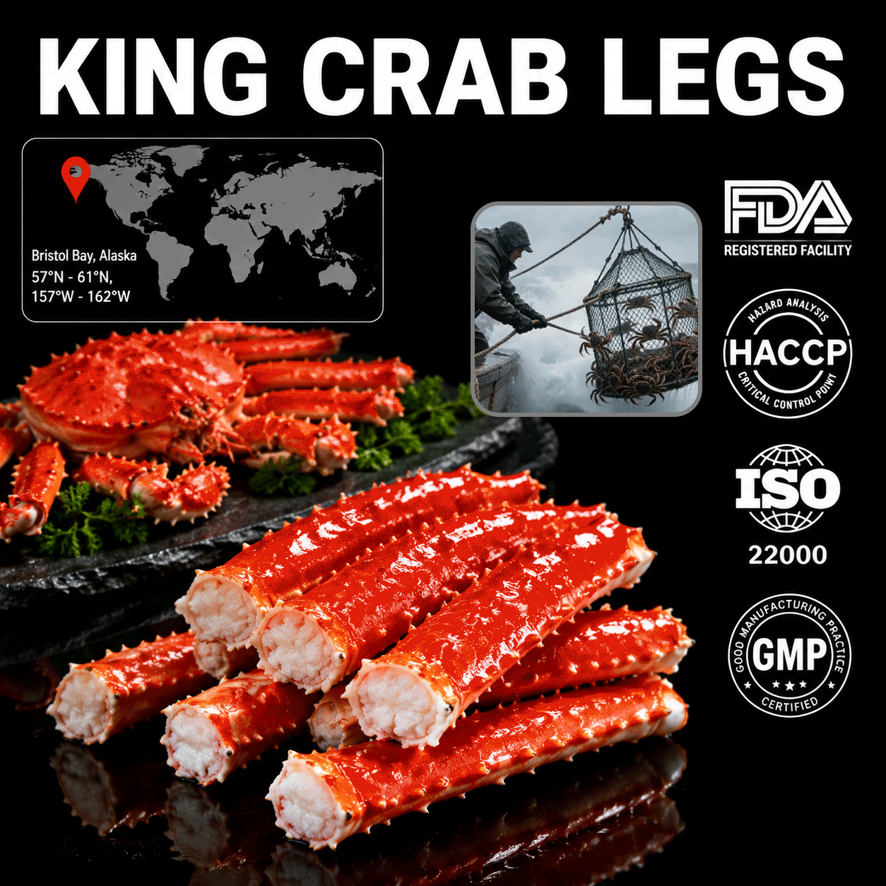 🦀Alaskan Red King Crab