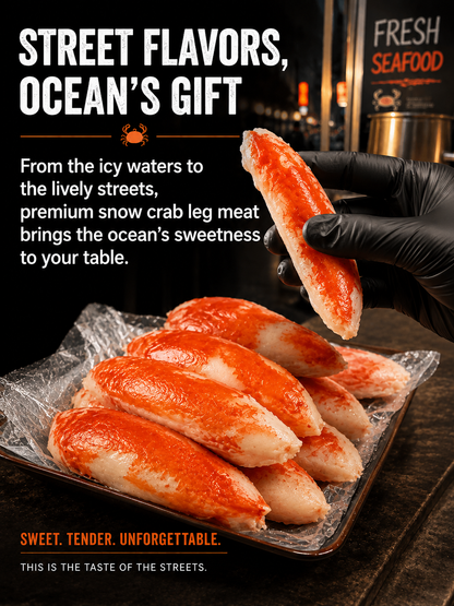 Alaskan snow crab legs
